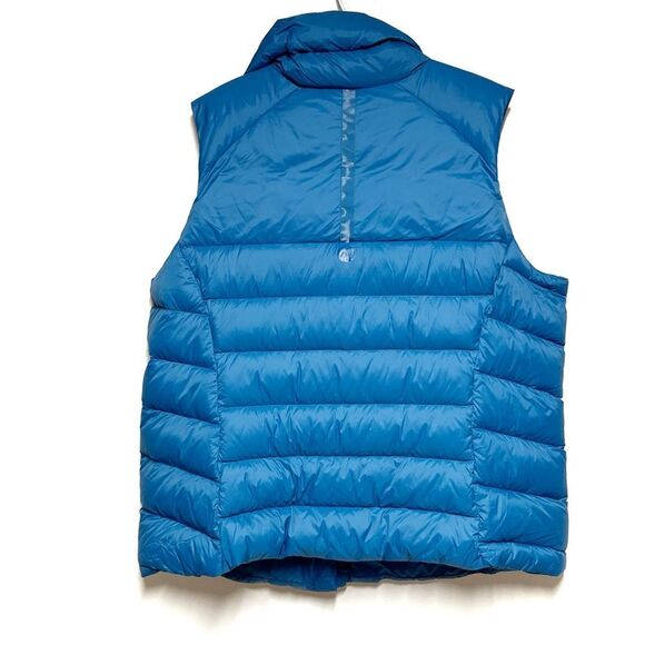NWT Women's L.L.Bean Boundless Down Puffer Vest Marine Blue Sz 3X - Picture 4 of 8